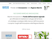 Tablet Screenshot of marcheinnovazione.it